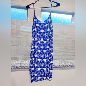Old Navy Blue and White Floral dress
